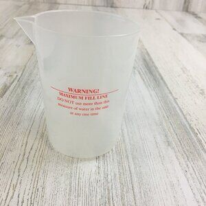 Shark Super Steamer Model SC710L Euro-Pro Replacement Measuring Cup Part